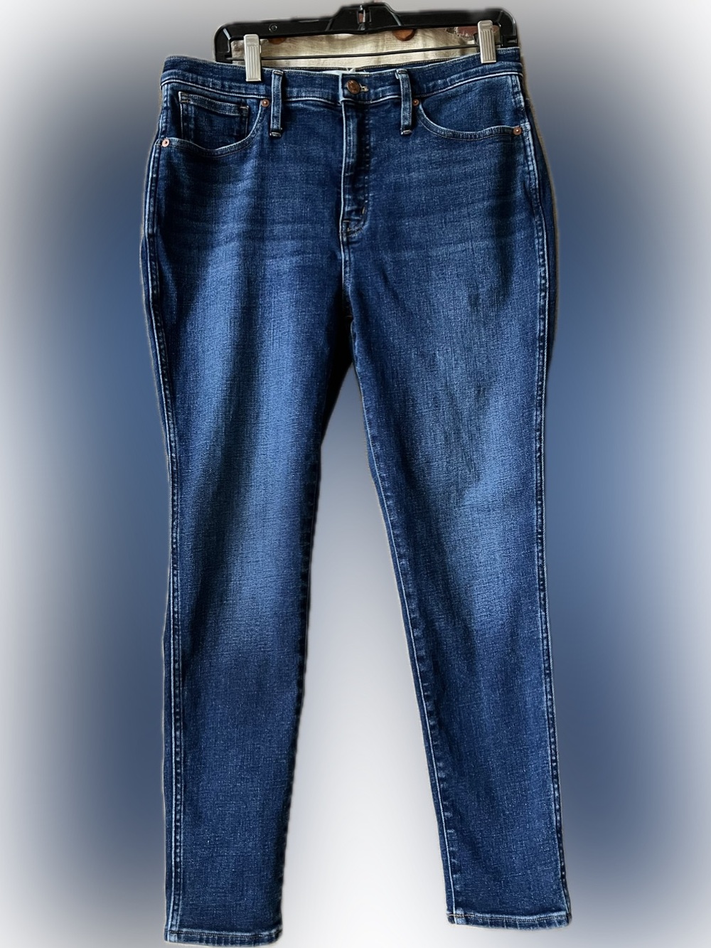 Madewell 10” high rise skinny jeans super nice condition!! 31 x 27” ankle